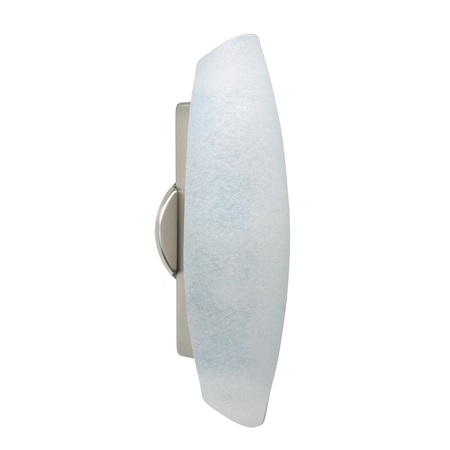 Besa Lighting Aero 16 Wall Sconce, Stucco, Satin Nickel Finish, 2x60W A15 Incandescent 2728ST-SN
